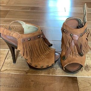 Jessica Simpson Fringe Heel